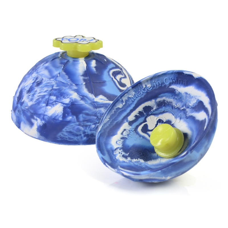Cross-border bestseller Cloud Button POPS, Mushroom Half Ball, bouncing spinning top, novel and special stress-relieving toy pic 11