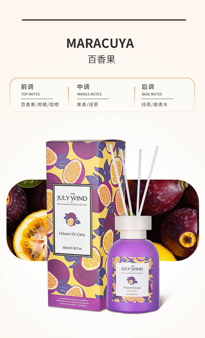 新款水果味无火香薰精油空气清新剂房间室内厕所持久散香香熏摆件详情14