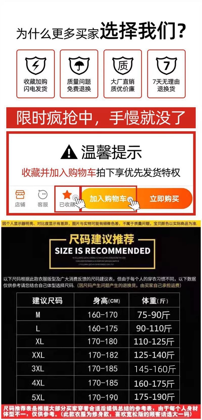 华夫格男士卫衣春秋季潮ins灰色圆领秋装打底衫上衣潮牌休闲加绒详情1