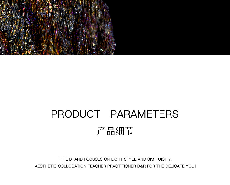 卓恒甄选跨境批发别针土星高级感轻奢气质小众回形针锆石S925纯银锁骨链详情6
