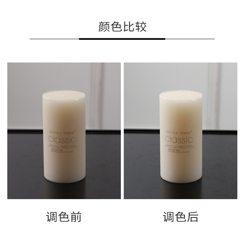 无烟圆柱形蜡烛生日蜡烛现货批发酒店婚庆喜庆蜡烛装饰蜡烛大蜡烛详情12