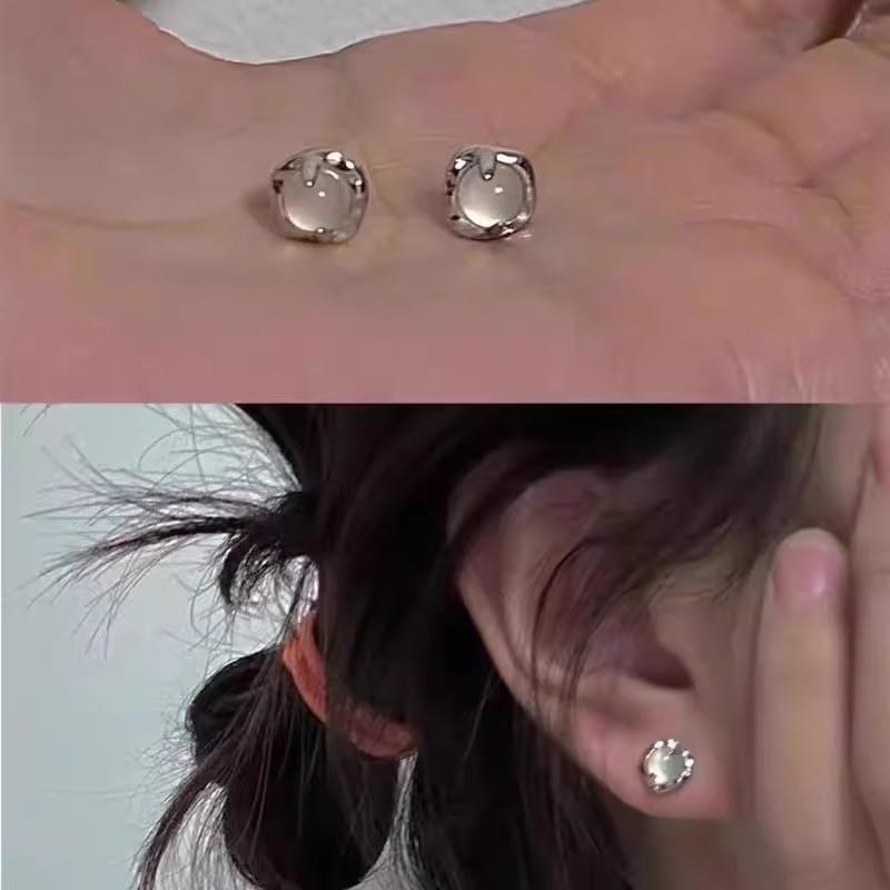 Ins-style pearl earrings for women, 925 silver needle, niche design, butterfly stud earrings, light luxury and high-end feel, earrings, earrings and ear rings pic 22