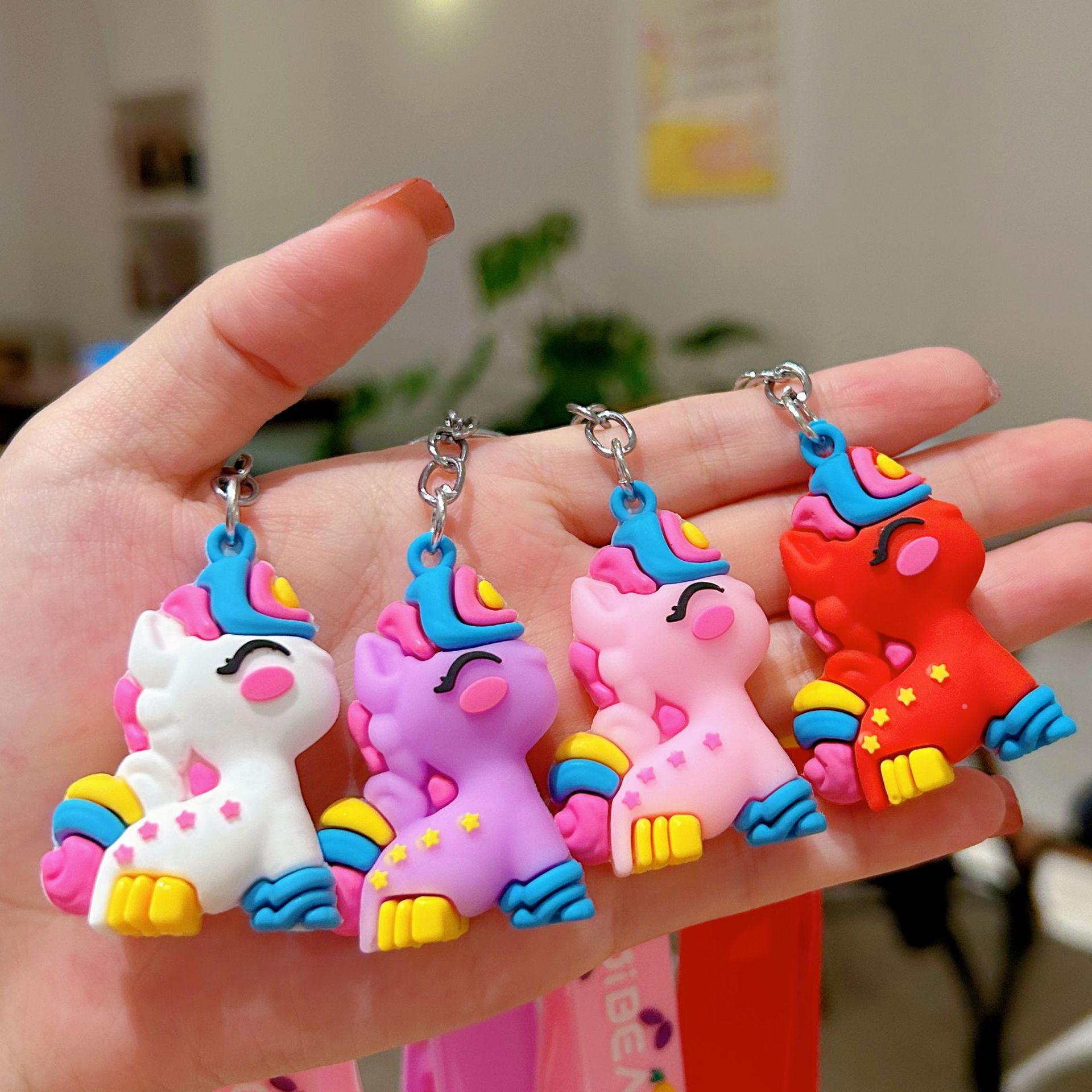 New cute little horse 2026 Year of the Horse keychain pendant, schoolbag, couple pendant, gift. May the New Year be a year of success pic 5