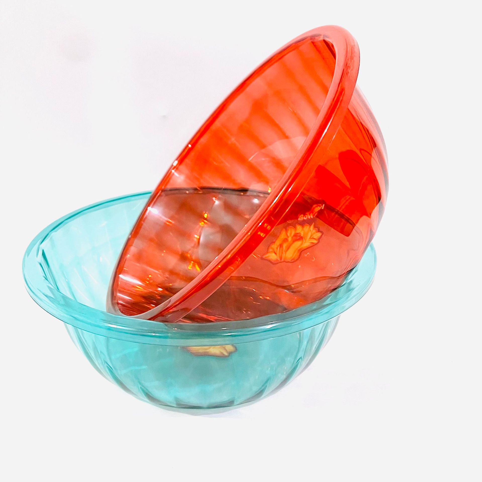 【 Zone 2-2 】 Tempered transparent Basin /200 yuan per box, thickened transparent water-splashing basin, household tempered basin for laundry, vegetables and toiletries, plastic basin, fruit basin, 2 yuan supply pic 9