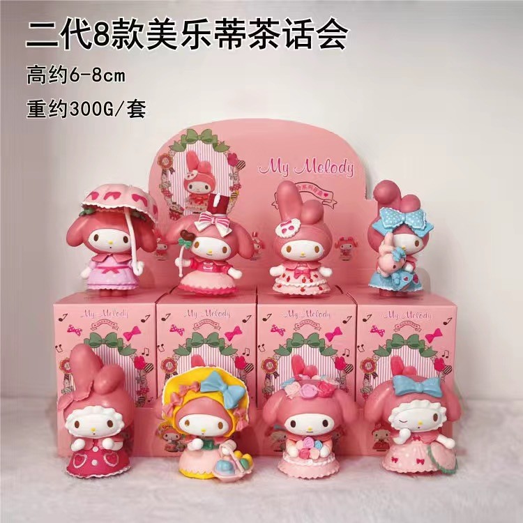 现货秒发 三丽鸥盲盒 库洛米周边宝可梦手办扭蛋机玩具若来摆件详情7