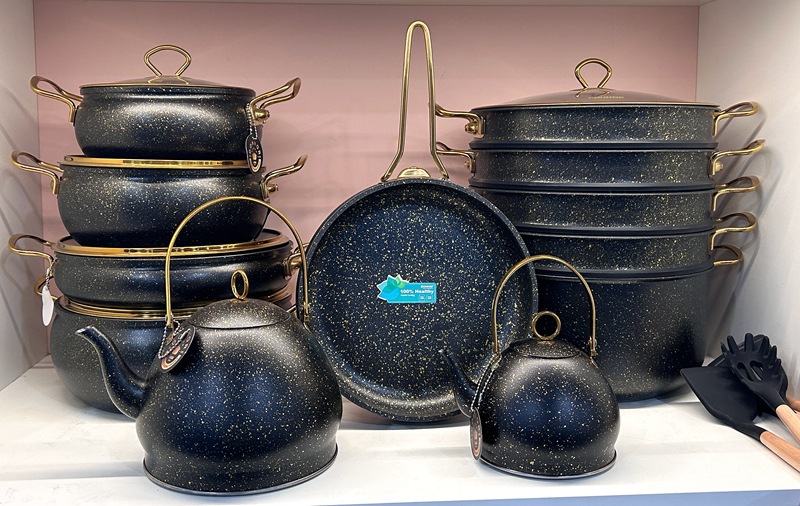 24pcs Turkish-style Granite Nonstick cookware pic 1