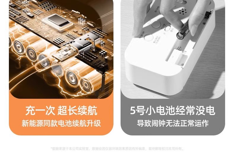 闹钟学生专用起床神器儿童男女强力叫醒桌面智能电子时钟新款893详情7