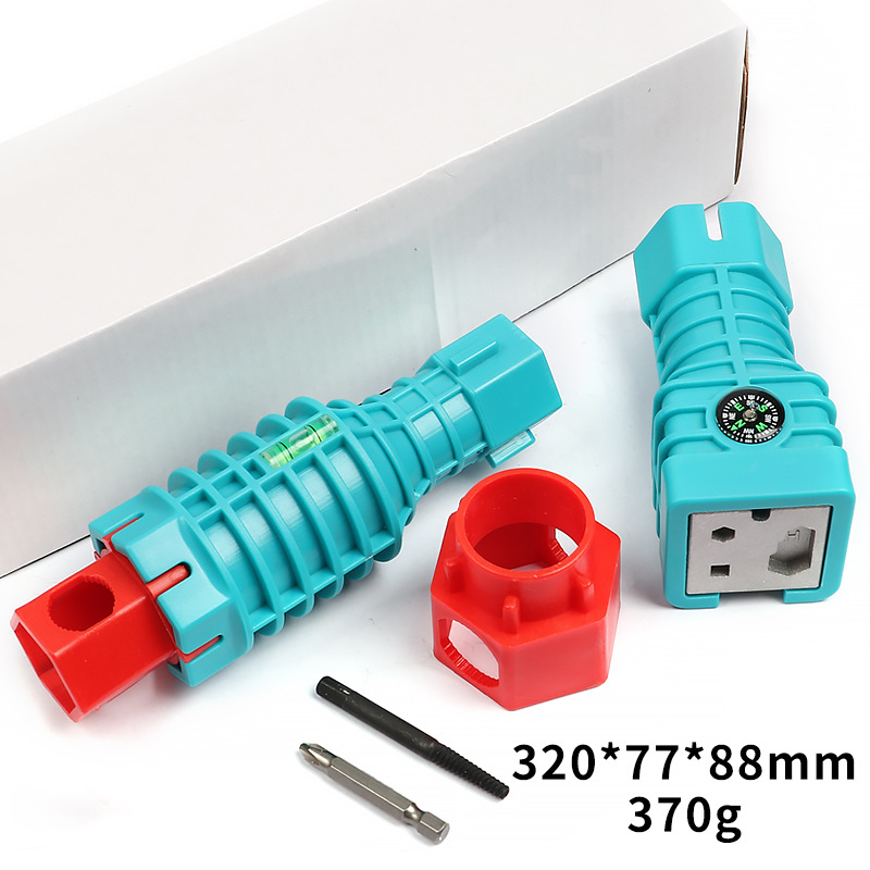 Multi-functional water pipe, bathroom wrench, plumbing installation, household water pipe, faucet, Angle valve, sink repair and disassembly tool pic 22