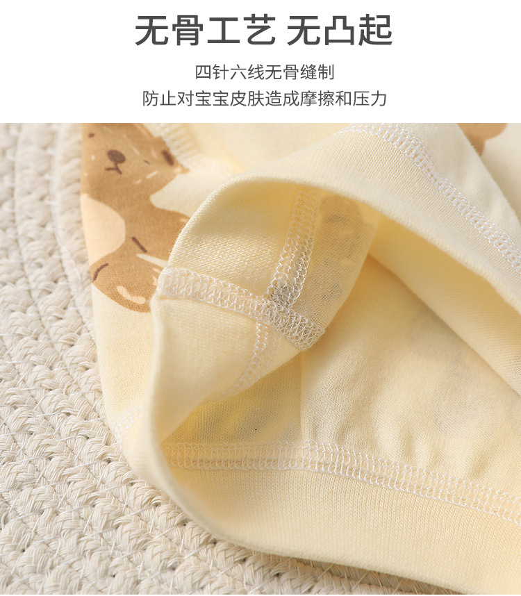 新生儿纯棉胎帽春秋季0-3月超萌宝宝帽产房帽子婴儿帽卤门无骨帽详情4