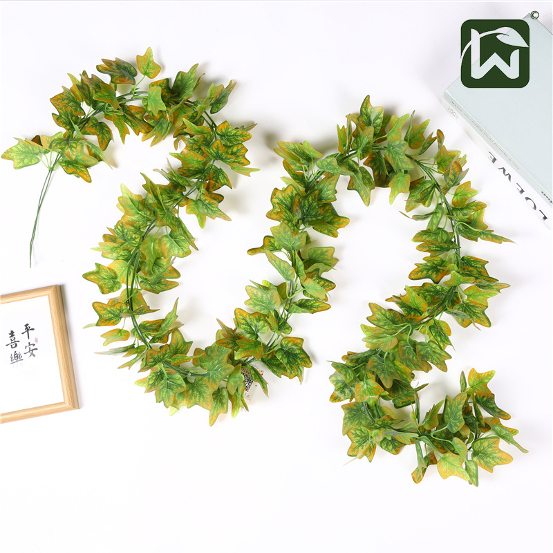 仿真藤条葡萄叶植物叶藤蔓假植物藤绿植人造壁批发壁挂葡萄藤挂墙详情16