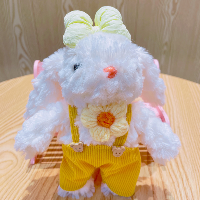 Wholesale of new flip-flop rabbit bag pendants, cartoon plush cute dolls, keychains, pendants and small gifts pic 12