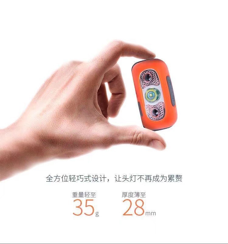 Induction headlamp, high-intensity rechargeable, ultra-bright long-range fishing night light, LED head-mounted outdoor portable work light pic 4