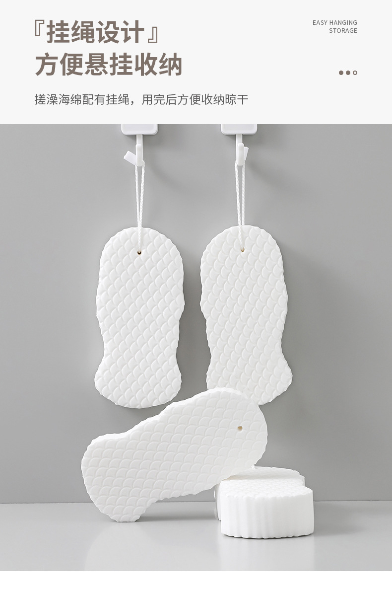 The bath sponge does no harm to the skin. It is a painless and soft scrubbing tool for both adults and babies pic 10