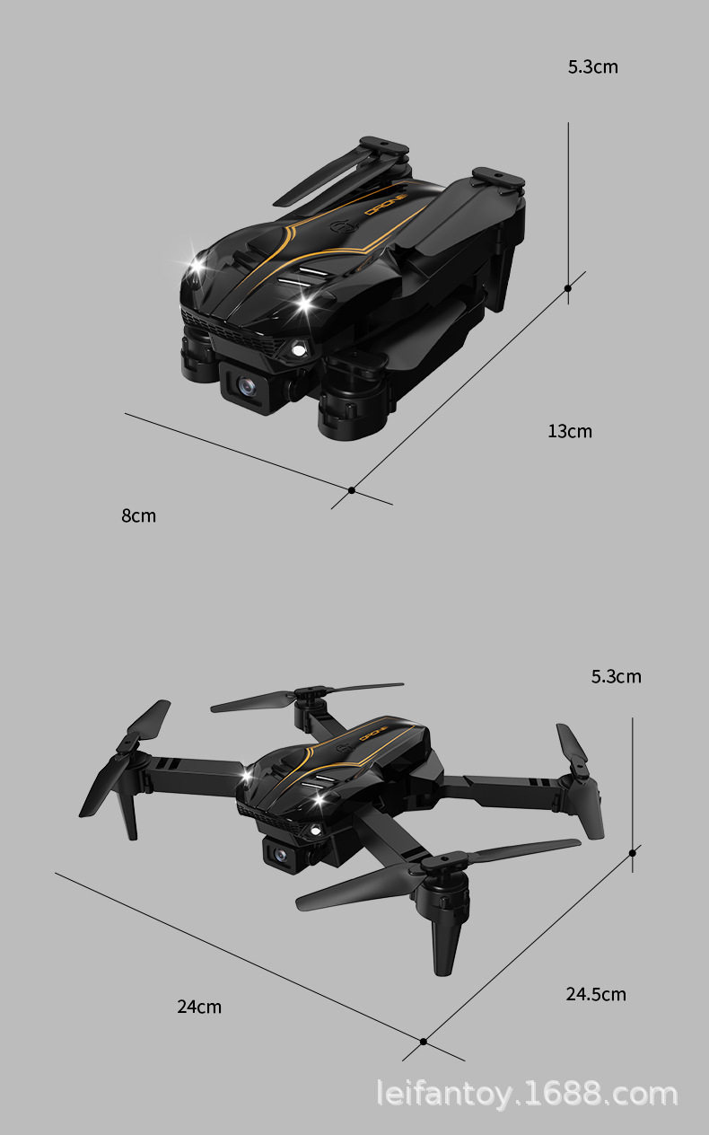高清双摄无人机超长续航专业航拍光流定位四轴飞行器遥控飞机玩具详情15