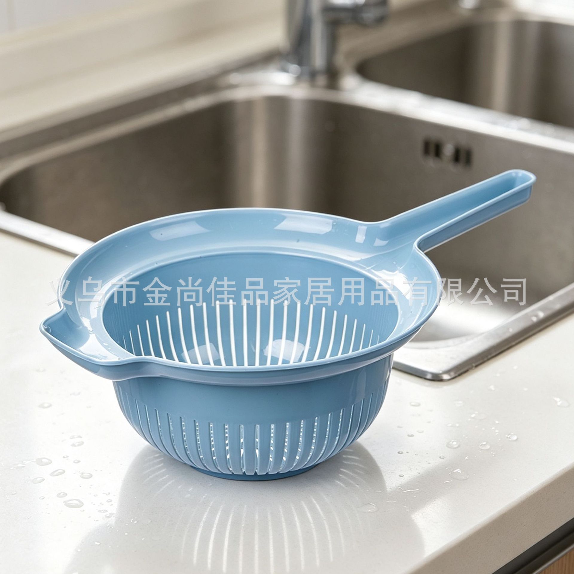 Creative circular vegetable and fruit storage sink vegetable basket with hollowed-out draining basket for home kitchen pic 9