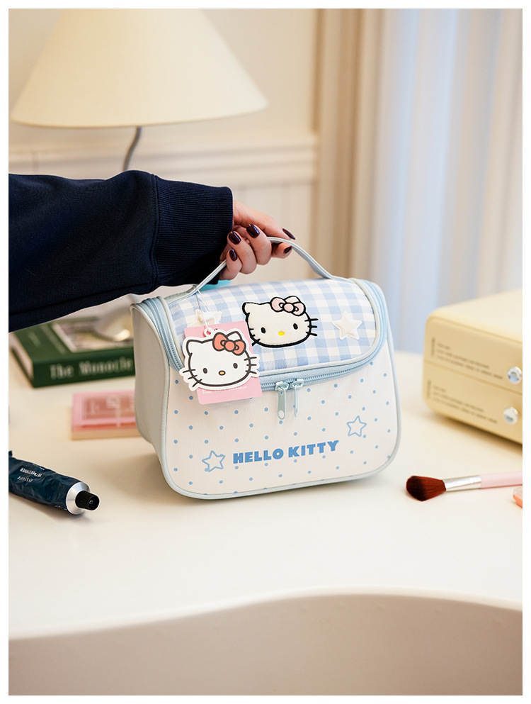 五金牌彩色Hello Kitty便携手提包保温袋托特包礼品双肩包16寸电脑包详情22