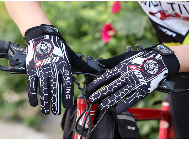 骑行手套户外长指运动骑车登山男女士触屏仿滑春夏季全指手套详情13