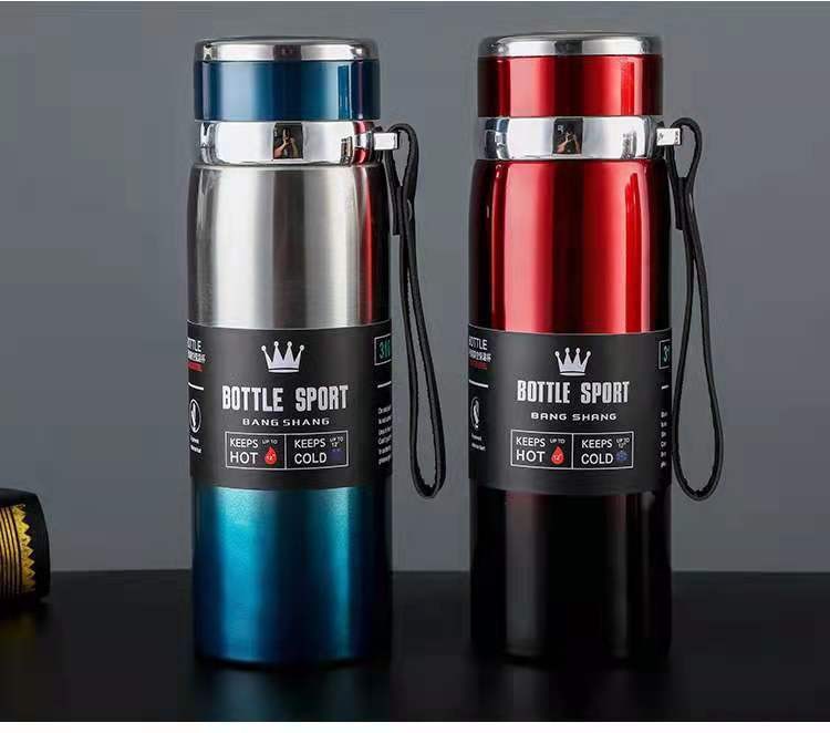 Autumn and winter edition hand-held rope insulated cup, 316 stainless steel outdoor large-capacity insulated cup pic 14