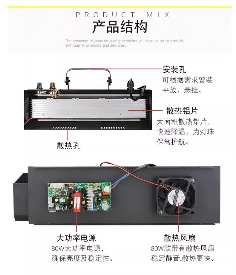 舞台灯光卫士led频闪灯家庭酒吧KTV氛围爆闪闪光灯蹦迪声控频闪灯详情16