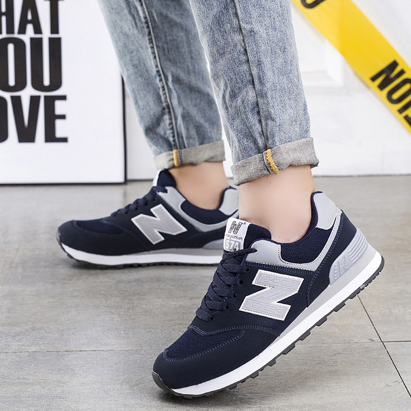 阿甘鞋2025新款运动鞋男士休闲鞋时尚情侣N574潮流男女同款运动鞋详情1