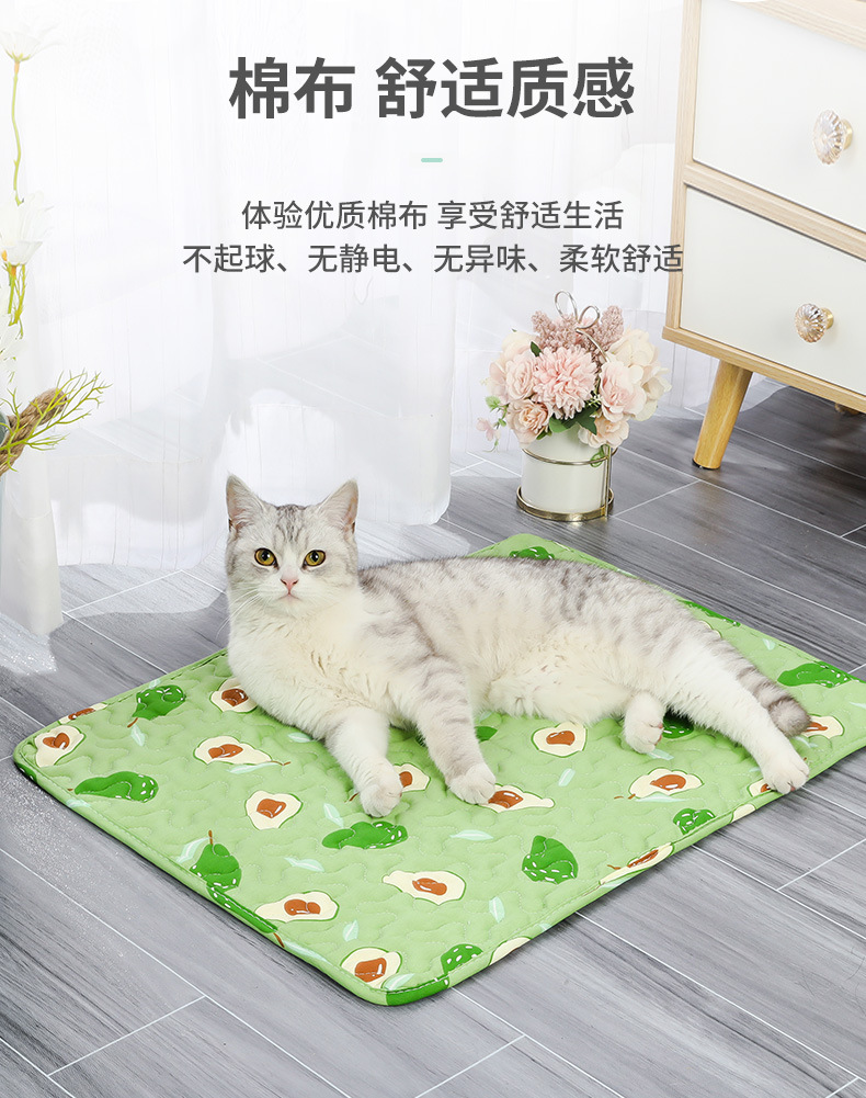 现货供应宠物地垫狗垫子睡觉用猫咪睡垫四季通用狗狗棉垫狗窝用品详情23