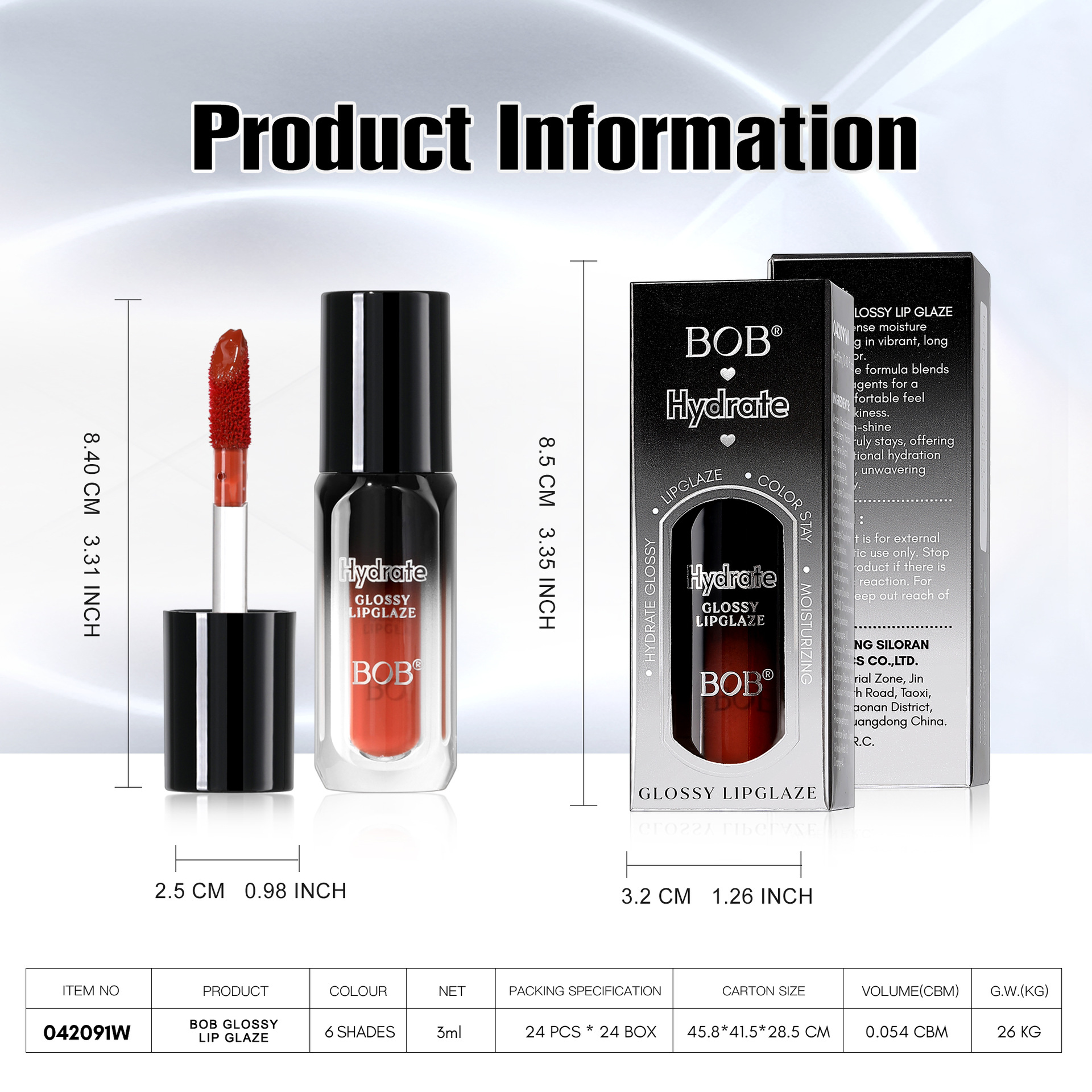 Cross-border B0B Multi-color Pearlescent Lip gloss pic 5