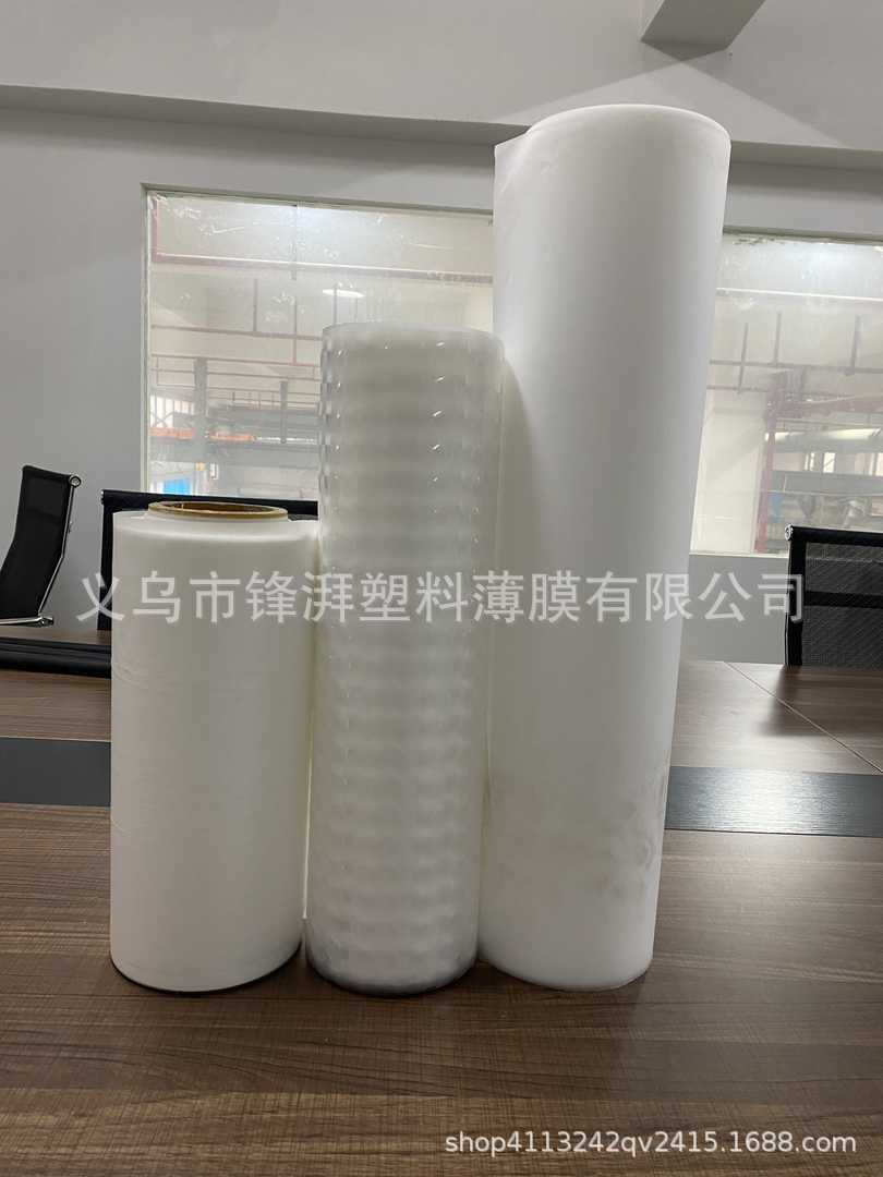 The manufacturer supplies CPE film dust covers, bath curtains, film rolls, and various specifications of plastic films, co-extruded films, and cast films pic 6
