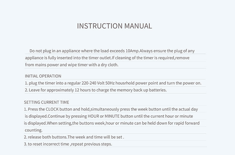 European-style socket, timer socket, smart socket, large quantity and favorable price Timer switch AL-06G pic 10