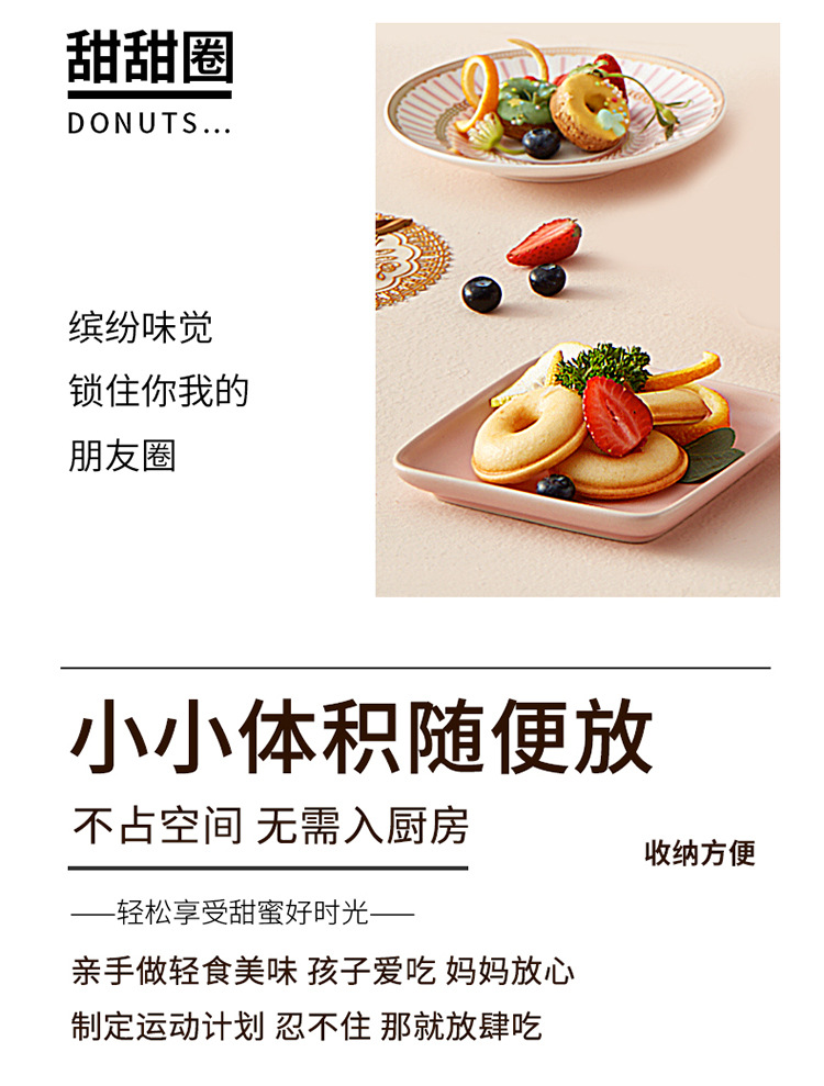 Liren C-2(Upgraded Version) Sandwich Waffle Breakfast Machine Multi-functional Light Food Machine pic 11