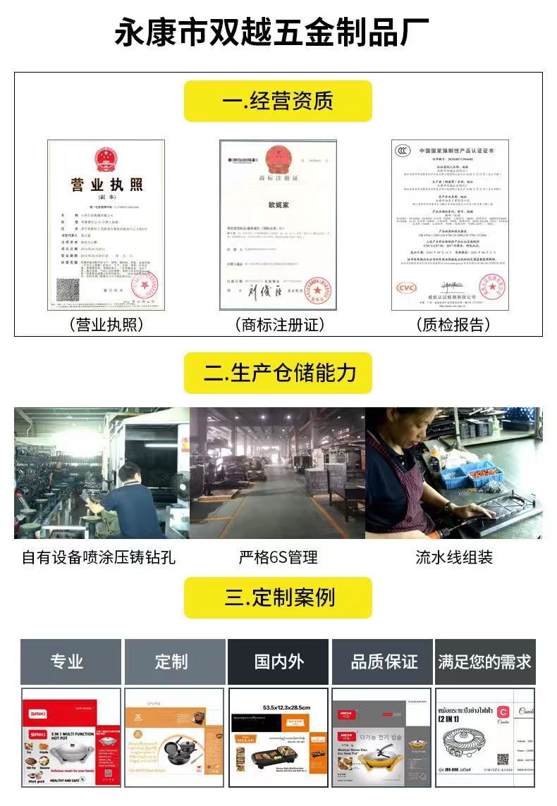 麦饭石炒锅家用炒菜锅无油烟煎炒锅平底锅电磁炉通用不粘锅批发详情2