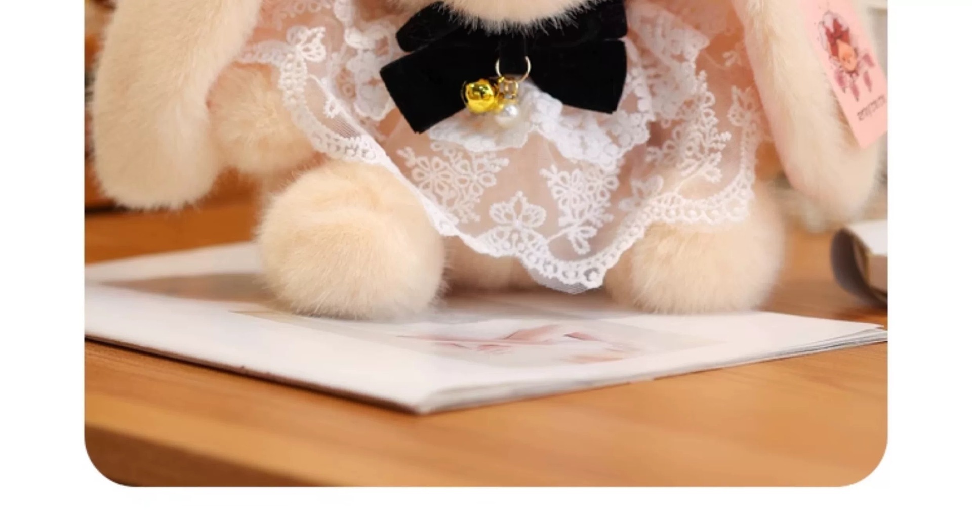 可爱国潮垂耳小兔子公仔毛绒玩具小白兔玩偶安抚娃娃情侣兔生日礼物详情12