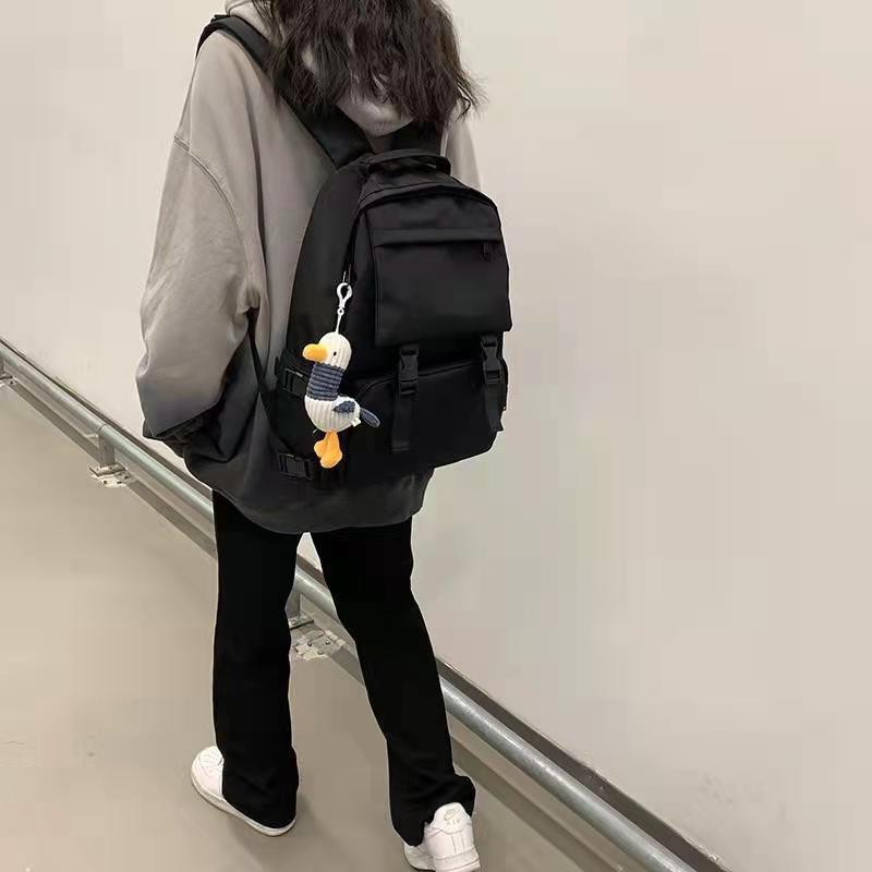 2025夏季新款学院风清新ins女包纯色日系女包大学生时尚生双肩包详情27