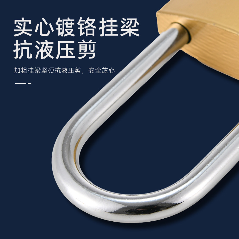 25MM small padlock, student dormitory lock, imitation copper small lock head, student drawer cabinet lock, school warehouse main door lock pic 4