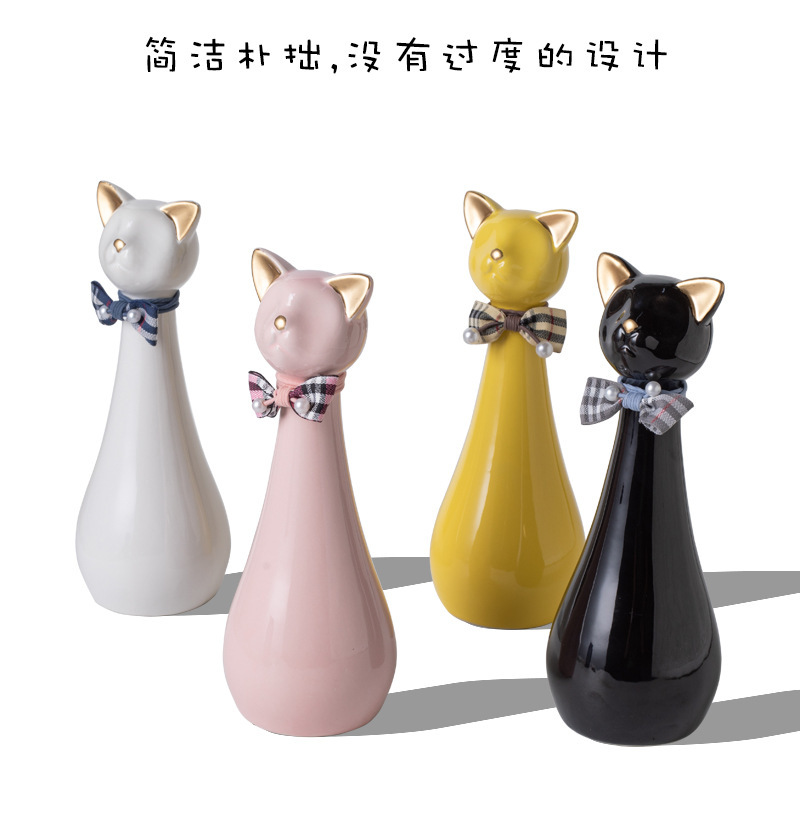 宠物殡葬纪念品陶瓷猫形骨灰罐爱宠骨灰盒宠物祭祀用品冥币详情10