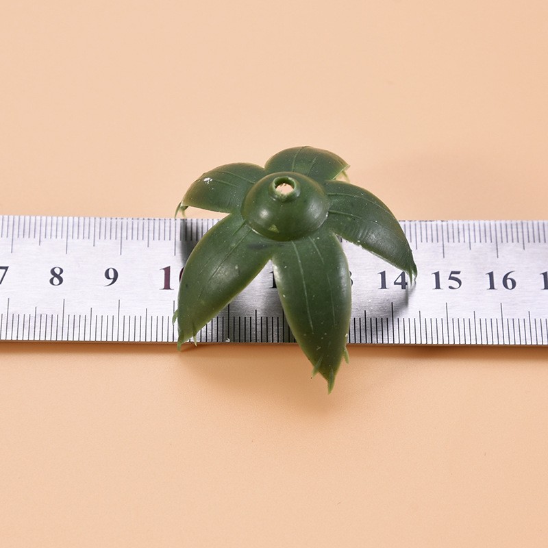 仿真花配件花托花底假花材料五角底批发园艺装饰文化办公用塑料花类配件详情2