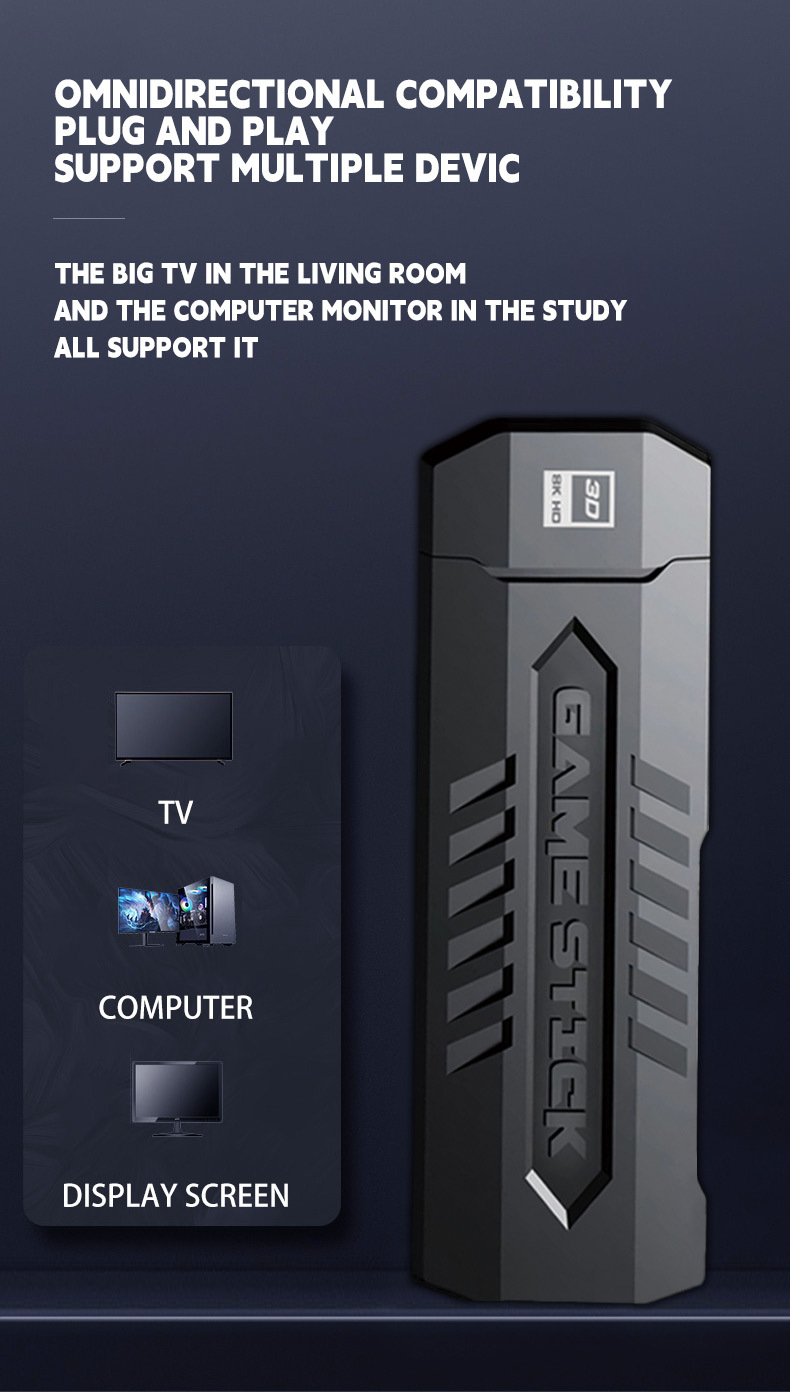严选M8游戏机无线掌上电视PS1迷你复古游戏家用TVgameconsole详情23