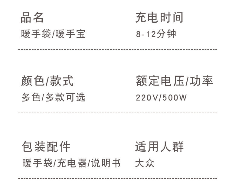 龙猫热水袋充电防爆暖水袋暖手宝敷肚子毛绒插手注水电热水袋详情10