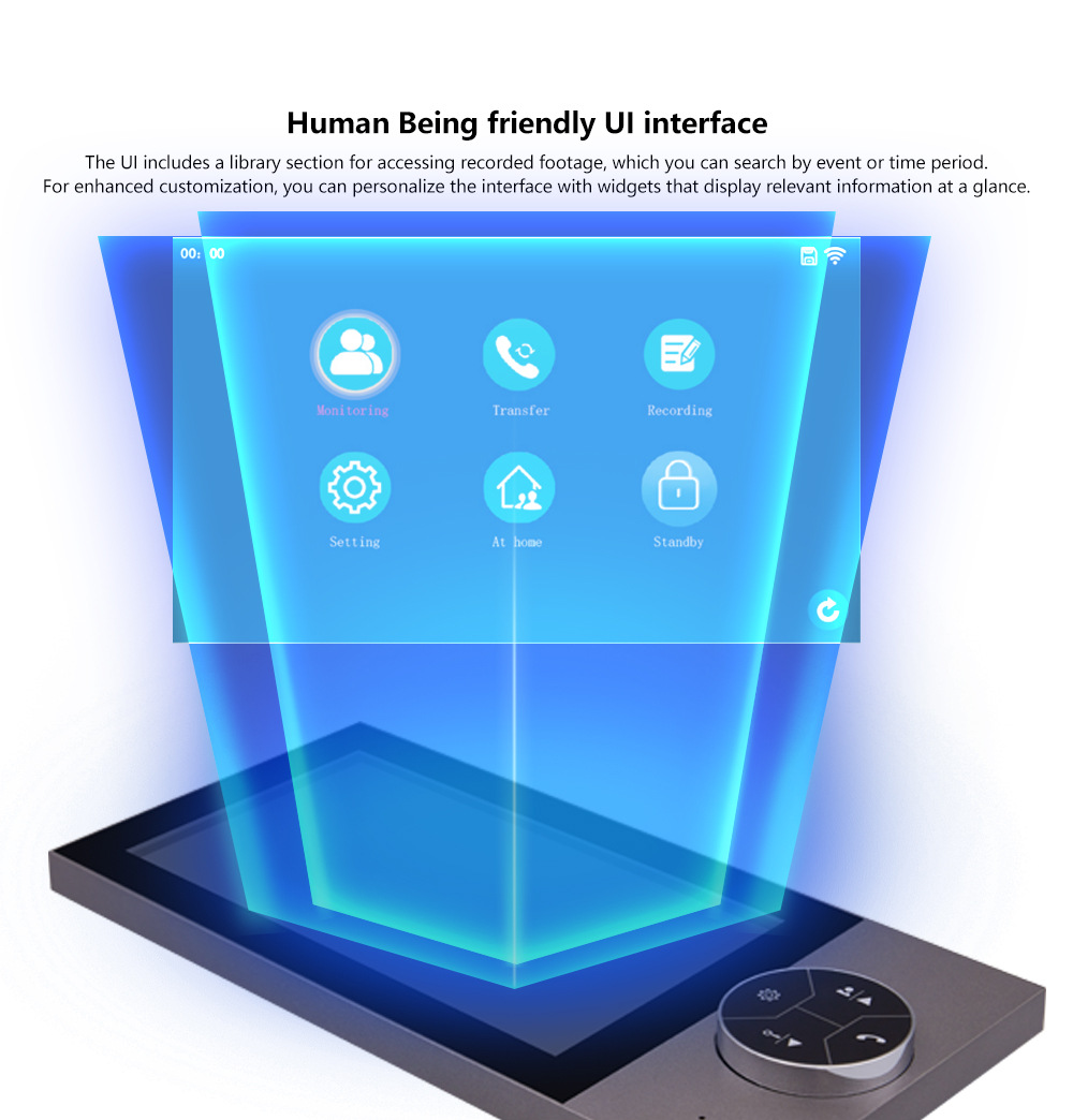 TUYA Video doorbell, WIFI motion detection access control system, remote unlocking, high-definition video doorbell, smart TUYA, wholesale for foreign trade pic 9