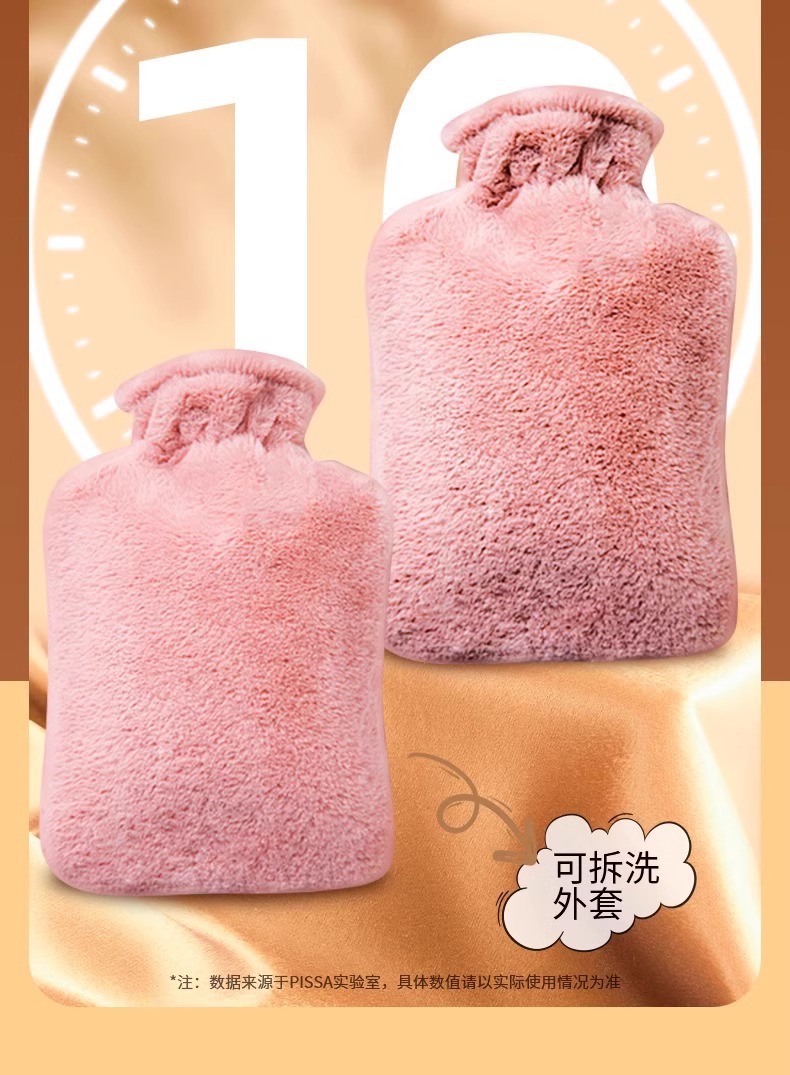 热水袋热敷专用热水袋大号注水被窝暖水袋暖肚子女暖手袋防爆批发详情7