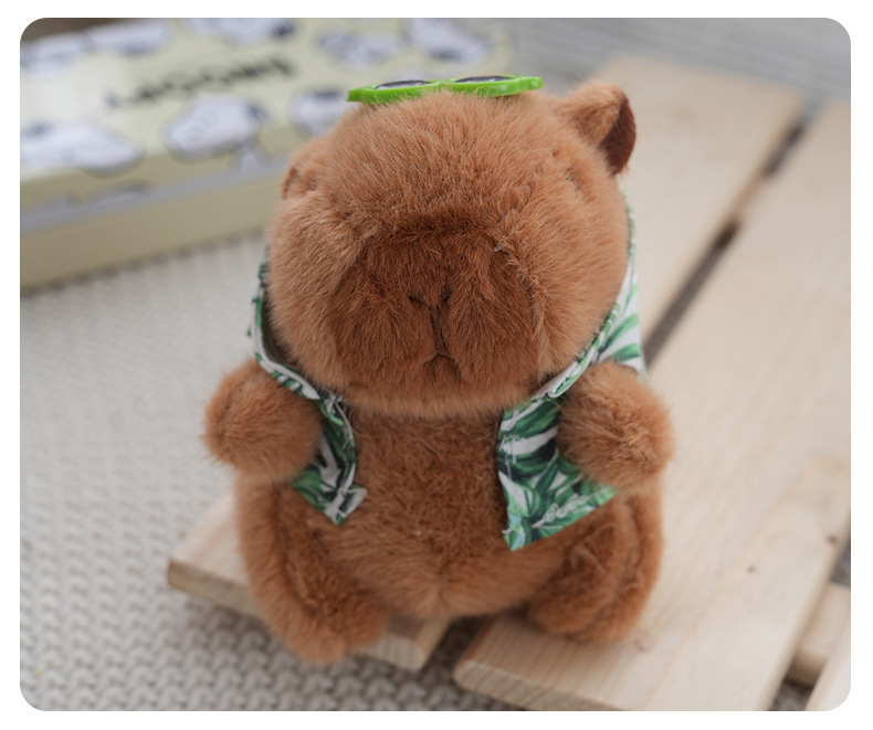 Capibara pendants, plush dolls, toy bags, wholesale toys, cute dolls, capybara keychains pic 9
