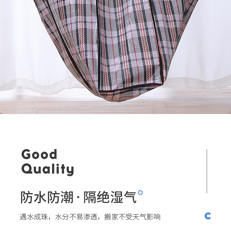 Wholesale of moving bags, woven bags, thickened luggage packing bags, large-capacity waterproof cotton quilts, hand-held storage bags pic 18