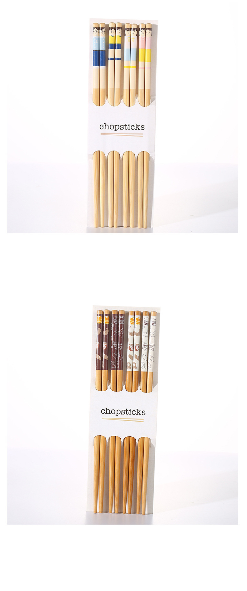 加工定制楠竹日式餐具木筷子餐厅家用竹木质筷子套装礼盒装礼品详情9