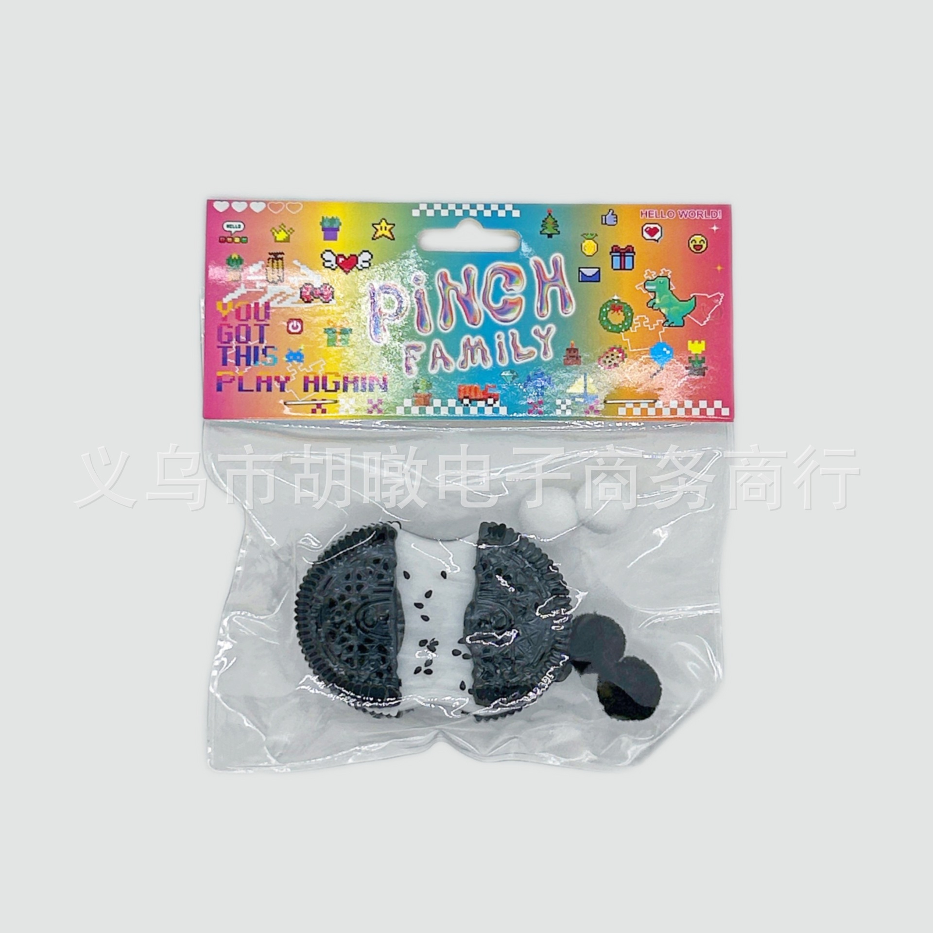 解压玩具仿真食物系列拉丝小饼干捏捏乐创意解压玩具解压玩具批发详情4