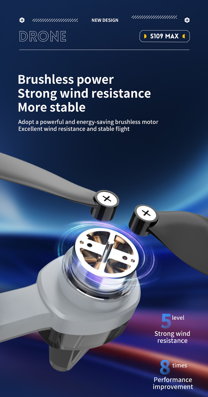 跨境新品迷你无人机航拍四轴飞行器遥控飞机光流高清无刷避障玩具详情11