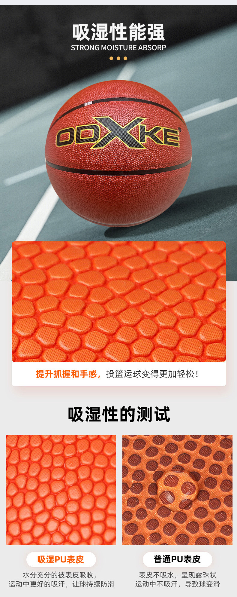7号篮球PU软皮吸湿吸汗篮球立体英文装饰不易滑落青少年成人篮球详情8