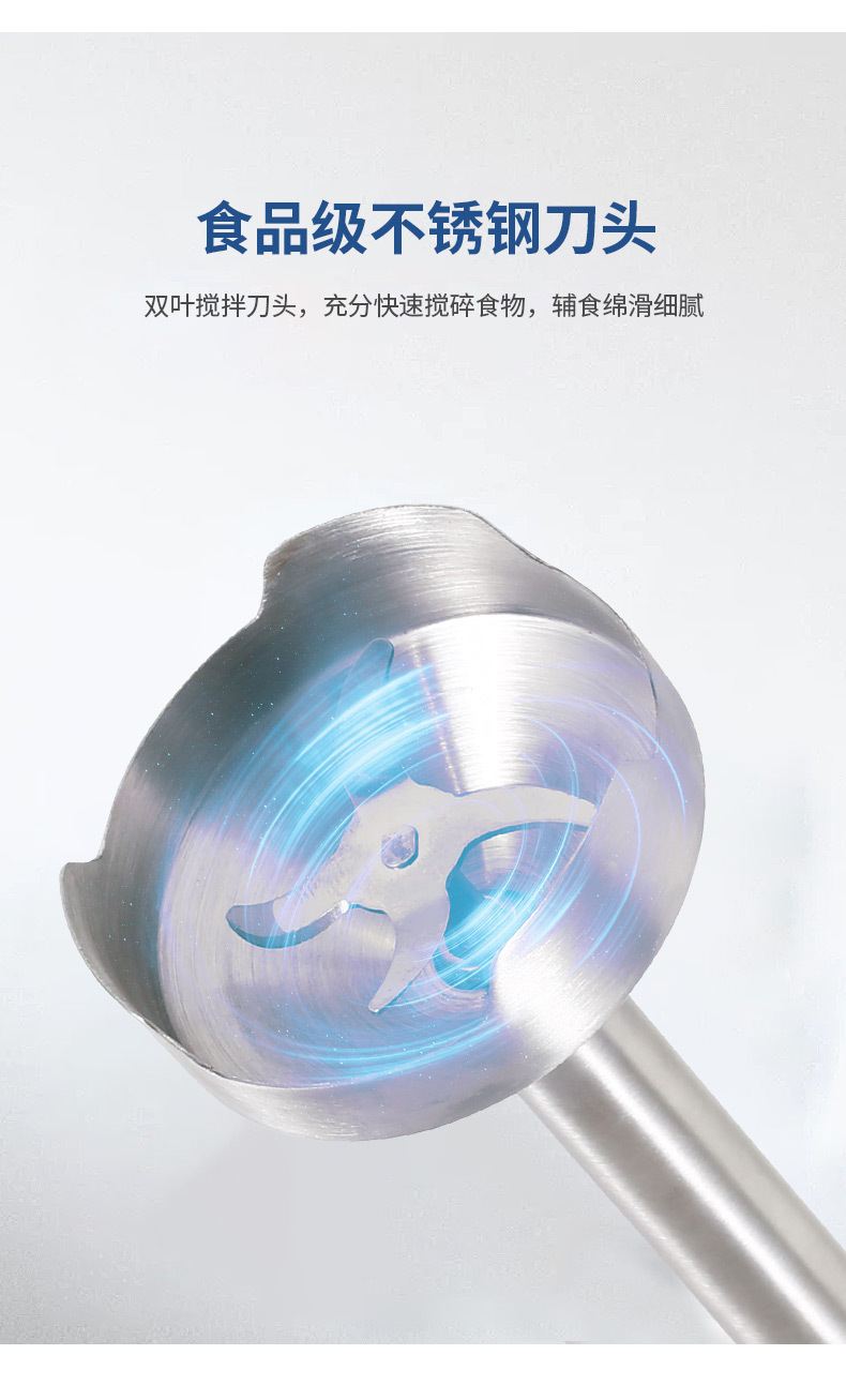 SOKANY Cross-border 1805 handheld Blender, household portable food processor, fruit blender, juice color mixing pic 5