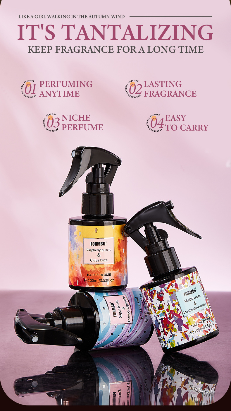 [cross-border special] FORMBO perfume para el cabello perfume fresco mujer larga duración perfume ligero perfume perfume comercio exterior al por mayor pic 4