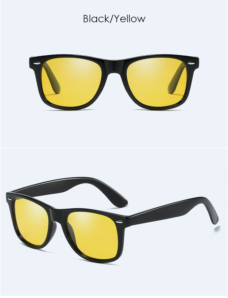 男女款偏光太阳镜 米钉款炫彩驾驶墨镜 2140复古增亮变色偏光眼镜详情18