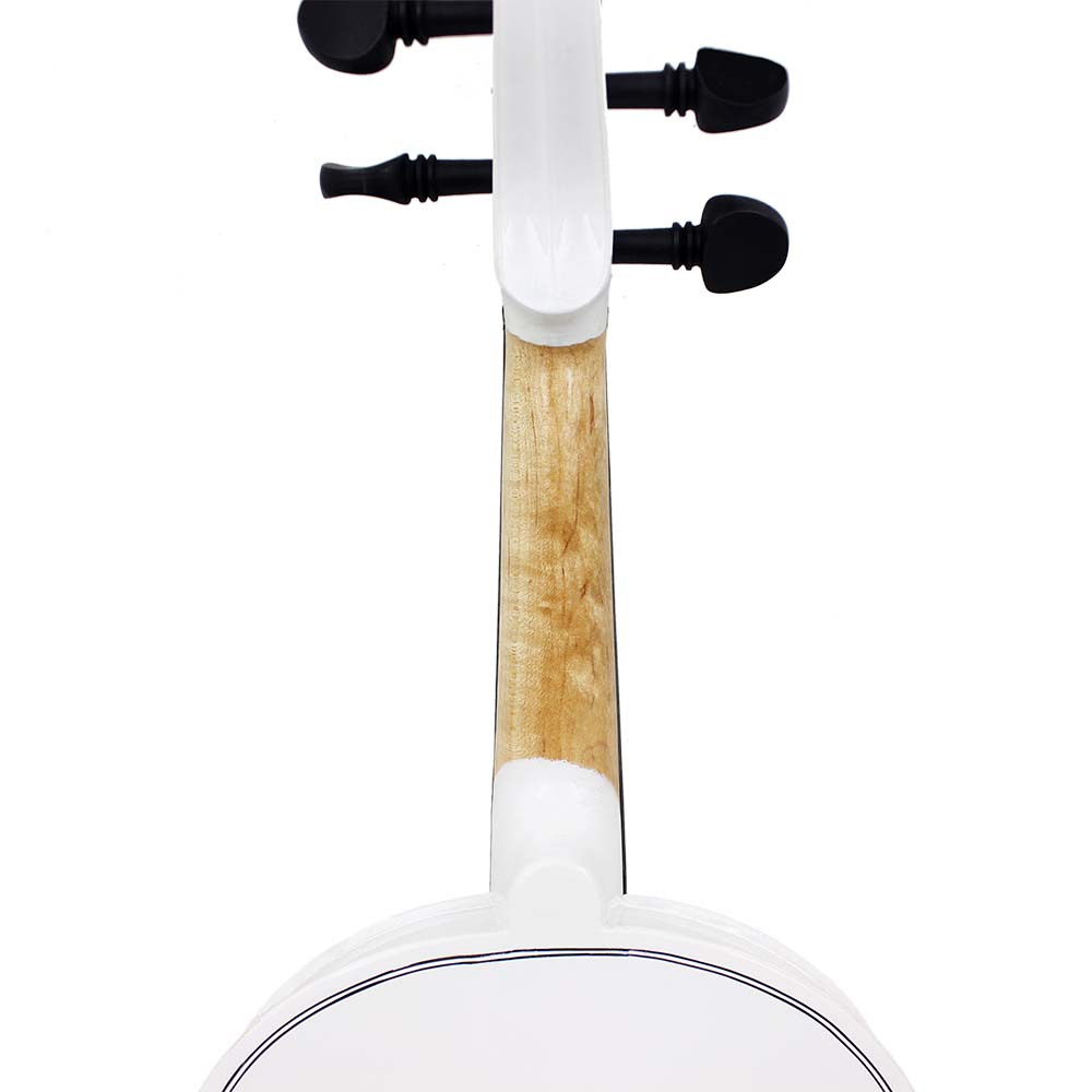Cross-border violin set: White violin, adult beginner violin practice 4/4 basswood violin pic 14