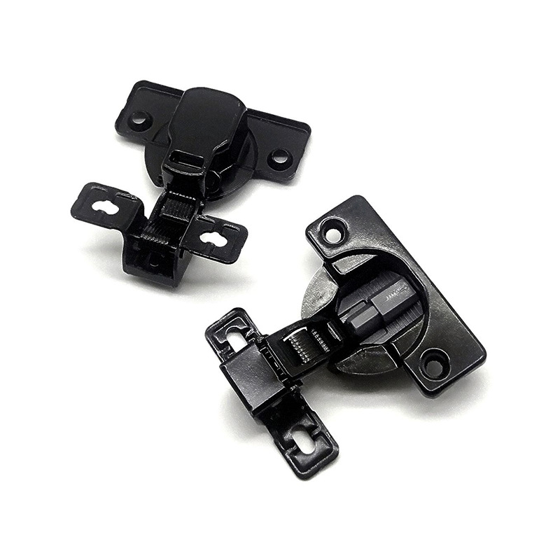 Ultra-short arm irregular-shaped furniture cabinet door hinges, electrical box cabinet doors, kitchen cabinets, refrigerator cabinet bodies, multi-position installation position hinges pic 7